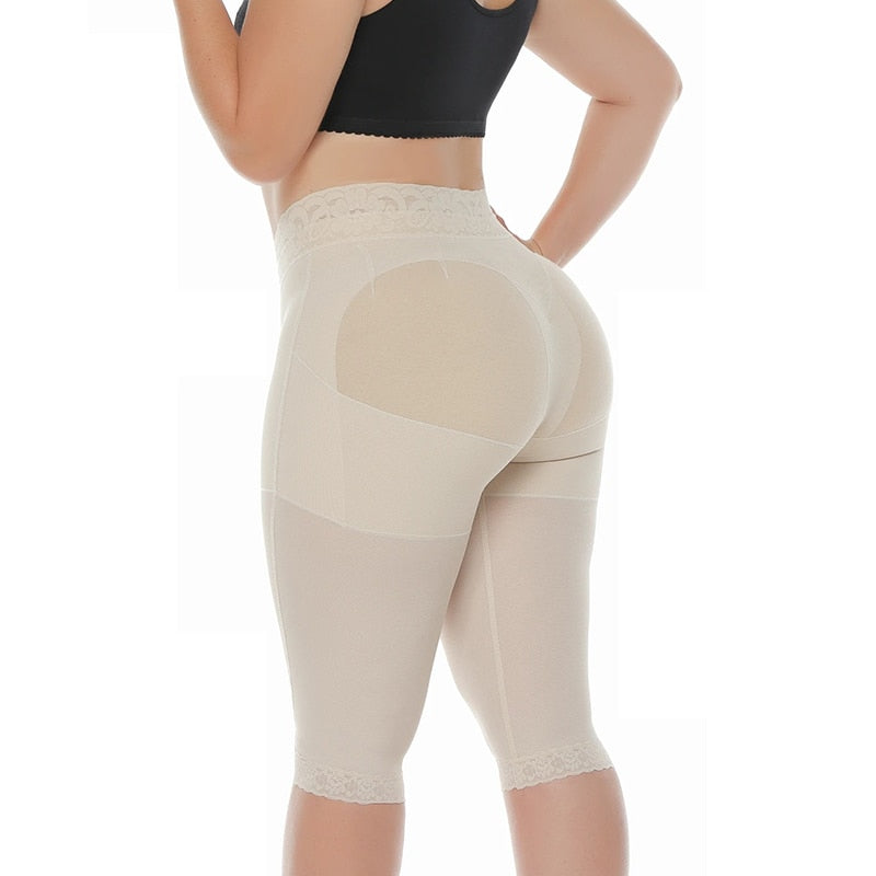 Short Modelador Cintura Alta Anti-Enrolamento Levanta Bumbum - Aifeli - Loja para todas as mulheres