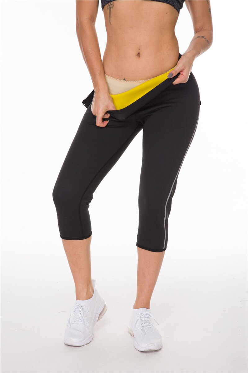 Legging Cintura Alta Efeito Sauna Super Compressão Para Treino - Aifeli - Loja para todas as mulheres