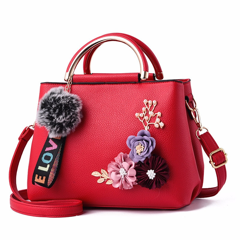 Bolsa De Ombro Mensageiro Floral Portátil Fashion - Aifeli - Loja para todas as mulheres