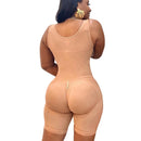 Bodysuit Modelador Alta Compressão Pós Lipoaspiração Fechamento Frontal Gancho-olho Duplo - Aifeli - Loja para todas as mulheres