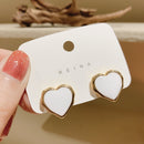 Brincos De Coração Uso Diário e Presente - Aifeli - Loja para todas as mulheres