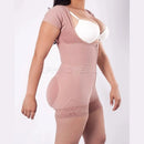 Bodysuit Modelador Mangas Curtas Levantador de Bumbum