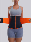 Cinta Modeladora Para Esportes Treinador De Cintura Com Zíper E Ossos De Aço - Aifeli - Loja para todas as mulheres