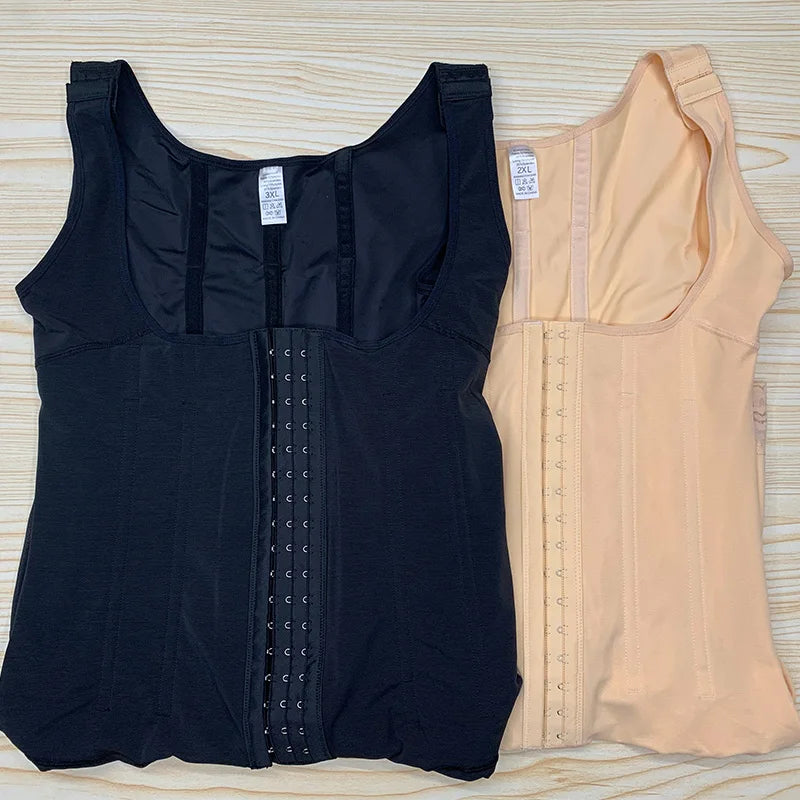 Bodysuit Modelador Alta Compressão 9 ossos de aço