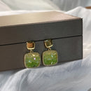 Brincos Retro Temperamento Roxo De Luxo Alta Qualidade - Aifeli - Loja para todas as mulheres