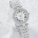 6Pcs Relógio Dainty Quartz Com Coração Conjunto De Jóias Rhinestone - Aifeli - Loja para todas as mulheres