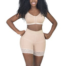 Short Modelador Cintura Alta Sem Constura De Renda - Aifeli - Loja para todas as mulheres