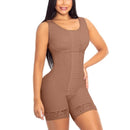 Bodysuit Modelador Sem Mangas Pós-parto Pós-cirurgia Alta Compressão Controle De Vestuário E Abdômen - Aifeli - Loja para todas as mulheres