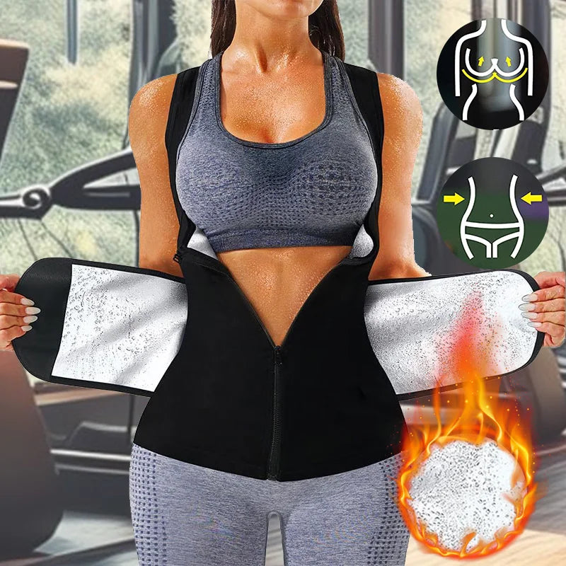 Jaqueta Modeladora Efeito Sauna