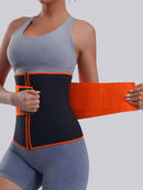 Cinta Modeladora Para Esportes Treinador De Cintura Com Zíper E Ossos De Aço - Aifeli - Loja para todas as mulheres