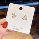 Brincos De Coração Uso Diário e Presente - Aifeli - Loja para todas as mulheres