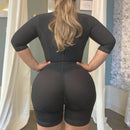 Bodysuit Modelador Com Mangas Alta Compressão Para Barriga e Cintura Com Almofadas - Aifeli - Loja para todas as mulheres