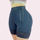 Short Modelador Cintura Alta Gancho-Olhos Lateral - Aifeli - Loja para todas as mulheres