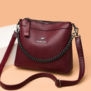 Saco Mensageiro Alta Qualidade Couro Vintage Crossbody - Aifeli - Loja para todas as mulheres