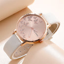 2Pcs Conjunto De Pulseiras E Relógios De Borboleta Analógico - Aifeli - Loja para todas as mulheres