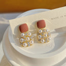 Brincos Retro Temperamento Roxo De Luxo Alta Qualidade - Aifeli - Loja para todas as mulheres