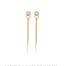 Brincos Tassel longo 2023 Novo Simples Elegante e Delicado - Aifeli - Loja para todas as mulheres