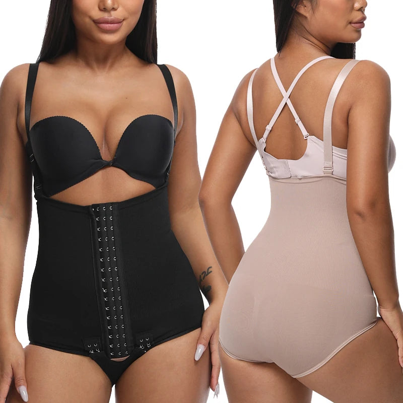 Nova Cinta Modeladora/Bodysuit Cintura Alta