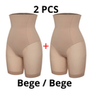 2 PCS Short Calcinha Modeladora Cintura Alta Reduz Barriga E Levanta Bumbum - Aifeli - Loja para todas as mulheres