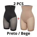 2 PCS Short Calcinha Modeladora Cintura Alta Reduz Barriga E Levanta Bumbum - Aifeli - Loja para todas as mulheres