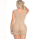 Bodysuit Modelador Pós-parto Sem Mangas Cintura Curta Alta Compressão Controle De Barriga - Aifeli - Loja para todas as mulheres