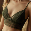 Conjunto De Lingerie Renda Bralette - Aifeli - Loja para todas as mulheres