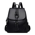 Mochila Feminina Com Borla Designer De Alta Qualidade Couro Macio Tassel - Aifeli - Loja para todas as mulheres