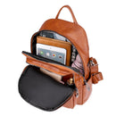 Mochila Feminina De Couro Plutônio De Alta Qualidade - Aifeli - Loja para todas as mulheres