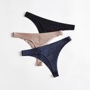 3Pcs Calcinhas Sexy De Seda Sem Costura - Aifeli - Loja para todas as mulheres