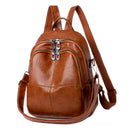 Mochila Feminina De Couro Plutônio De Alta Qualidade - Aifeli - Loja para todas as mulheres