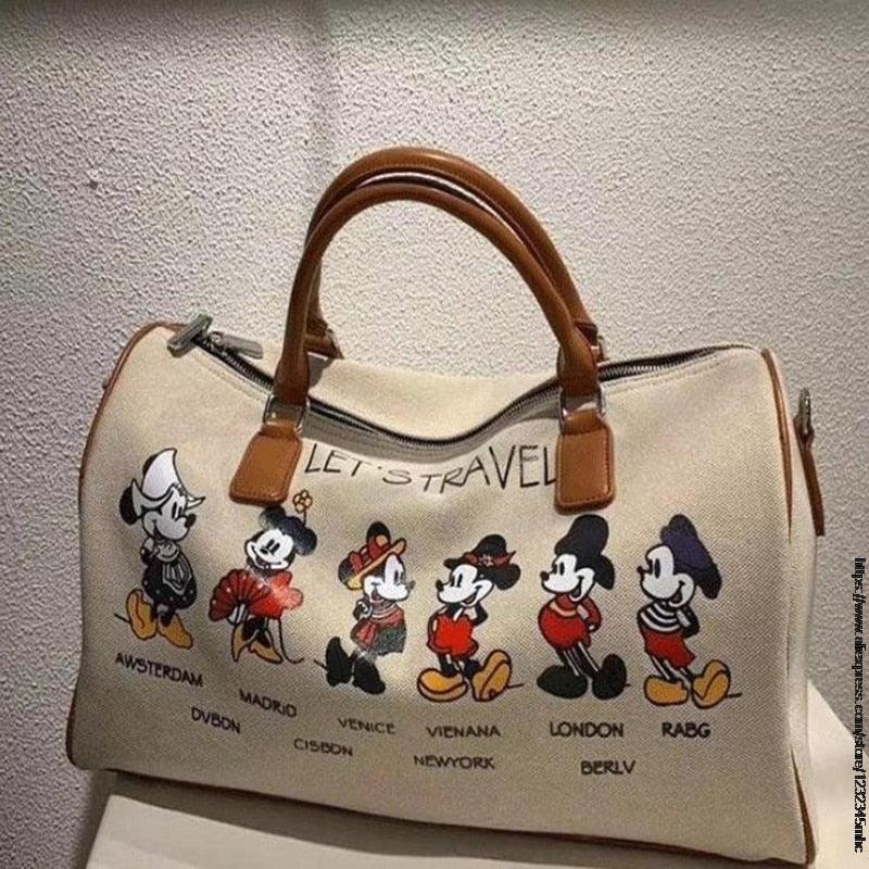 Bolsa Original Disney Mickey Mouse e Minnie De Viagem Alta Capacidade Para o Uso Das Compras - Aifeli - Loja para todas as mulheres