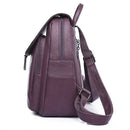 Mochila Feminina Com Borla Casual De Alta Capacidade De Couro - Aifeli - Loja para todas as mulheres