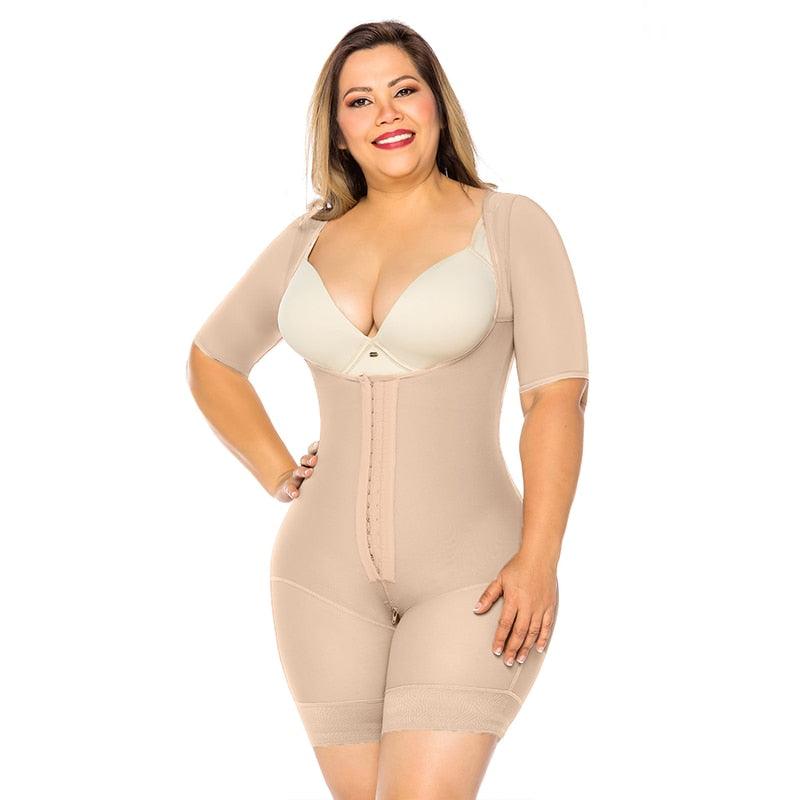 Bodysuit Modelador Controle De Barriga Alta Compressão Cintura Trainer Pós-cirurgia - Aifeli - Loja para todas as mulheres