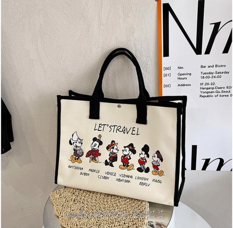 Bolsa Original Disney Mickey Mouse e Minnie De Viagem Alta Capacidade Para o Uso Das Compras - Aifeli - Loja para todas as mulheres