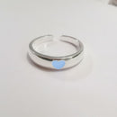 Anel brilha No Escuro Ajustável Coração Aberto Presente - Aifeli - Loja para todas as mulheres