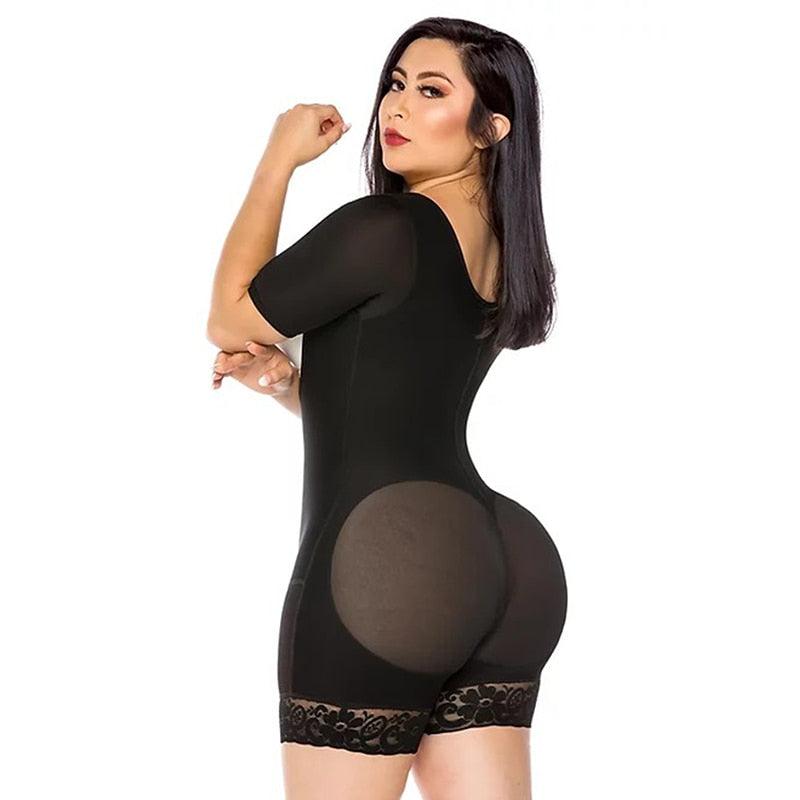 Bodysuit Modelador Controle De Barriga Alta Compressão Cintura Trainer Pós-cirurgia - Aifeli - Loja para todas as mulheres