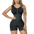 Bodysuit Modelador Controle De Barriga E Coxa-alta Gancho-olhos Sem Mangas - Aifeli - Loja para todas as mulheres