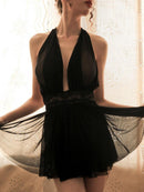 Lingerie Sexy Sem Costas Gaze Rendas - Aifeli - Loja para todas as mulheres