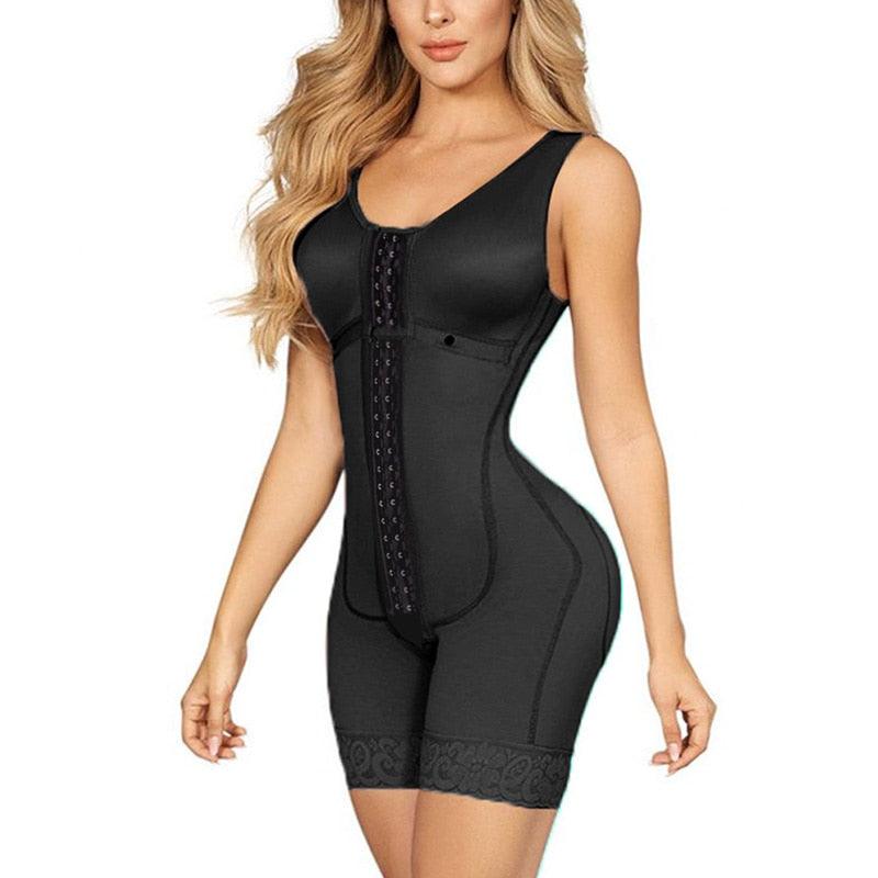 Bodysuit Modelador Controle De Barriga Fechamento Ajustável Suporte De Peito - Aifeli - Loja para todas as mulheres