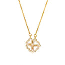 Colar Magnético Dobrável Em Forma De Coração 4 Folhas Vintage - Aifeli - Loja para todas as mulheres