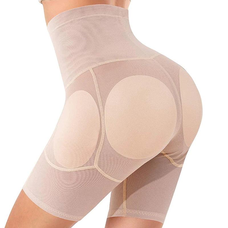 Short Modelador Cintura Alta Levanta Bumbum Acolchoado Sem Costura - Aifeli - Loja para todas as mulheres