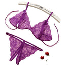Lingerie Sexy Laço-up Quente Exótico Aberto Virilha Transparente - Aifeli - Loja para todas as mulheres
