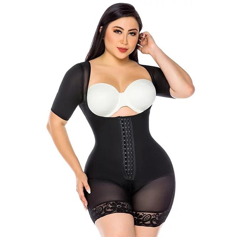 Bodysuit Modelador Controle De Barriga Alta Compressão Cintura Trainer Pós-cirurgia - Aifeli - Loja para todas as mulheres