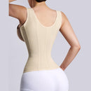 Corset Alta Compressão Para Cintura E Barriga Plana Com Gancho-olhos Com Osso - Aifeli - Loja para todas as mulheres