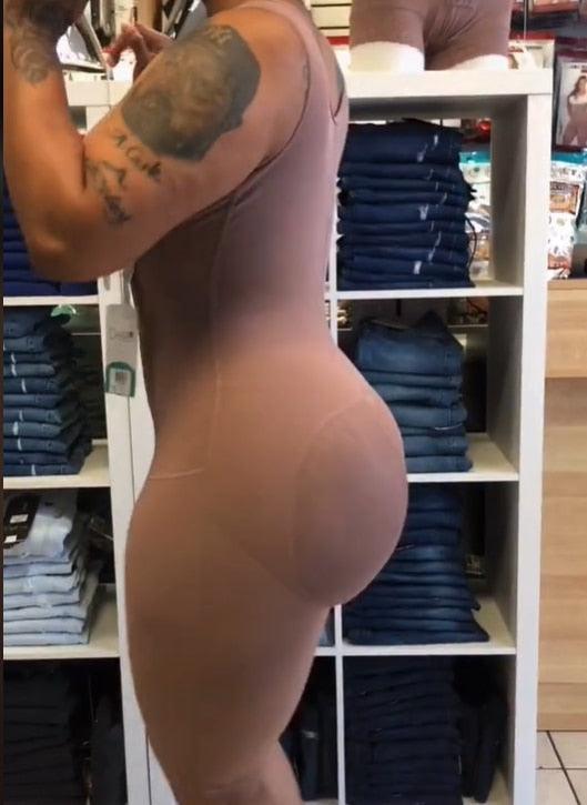 Bodysuit Modelador Controle De Barriga Cintura Trainer Kim Kardashian - Aifeli - Loja para todas as mulheres