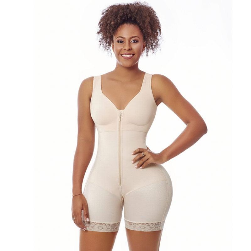 Bodysuit Modelador Cintura Alta Com Zíper - Aifeli - Loja para todas as mulheres