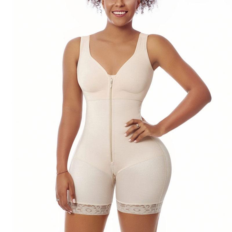 Bodysuit Modelador Cintura Alta Com Zíper - Aifeli - Loja para todas as mulheres