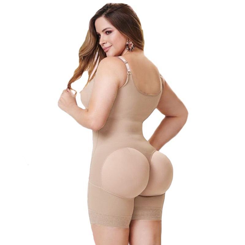 Bodysuit Modelador Para Emagrecimento Alta Compressão Uso Diário Com Sutiã E Invisível Fechamento - Aifeli - Loja para todas as mulheres