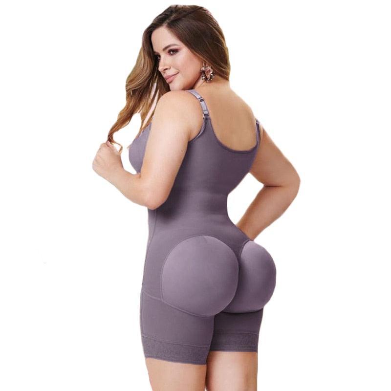 Bodysuit Modelador Para Emagrecimento Alta Compressão Uso Diário Com Sutiã E Invisível Fechamento - Aifeli - Loja para todas as mulheres