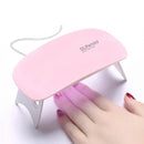 Cabine De Unha Gel Secador De Unhas Esmalte Gel Led Uv 6w Dobrável - Aifeli - Loja para todas as mulheres